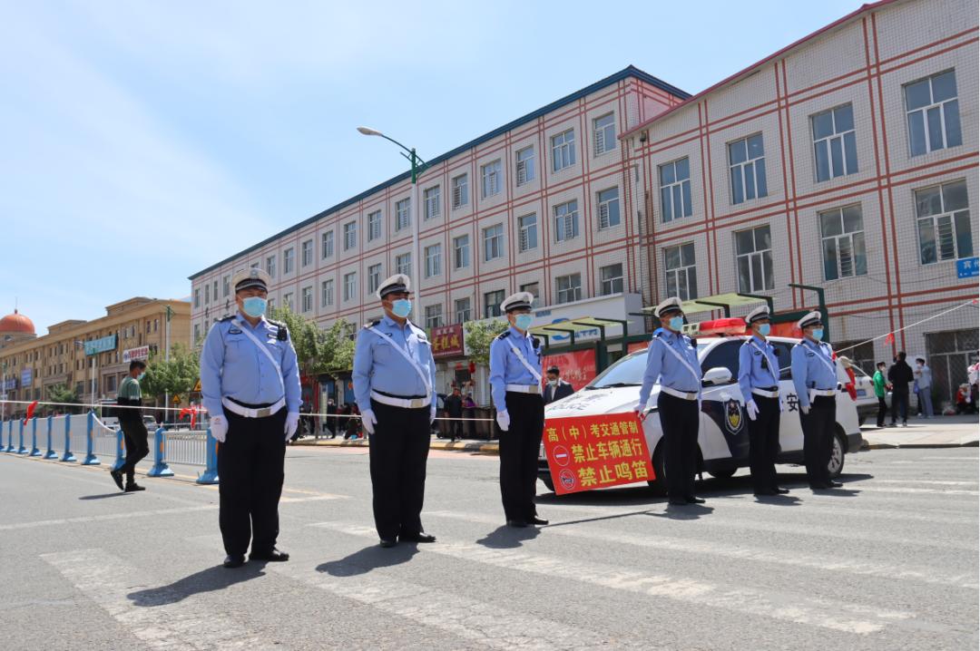 各地公安機(jī)關(guān)全力做好高考安保工作，全國(guó)萬余考點(diǎn)秩序井然